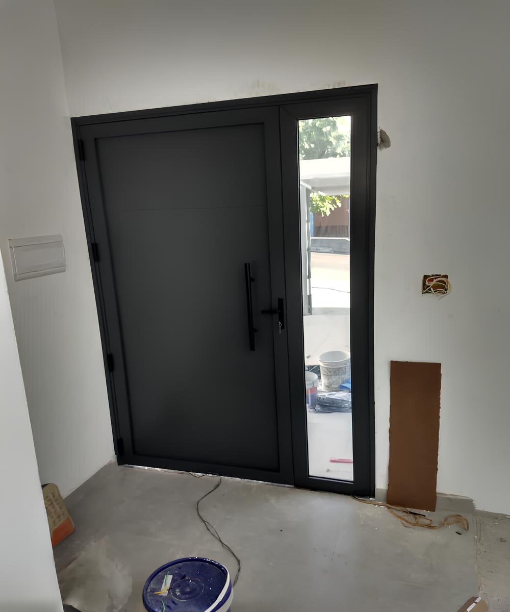 Manutenção de Porta de Vidro